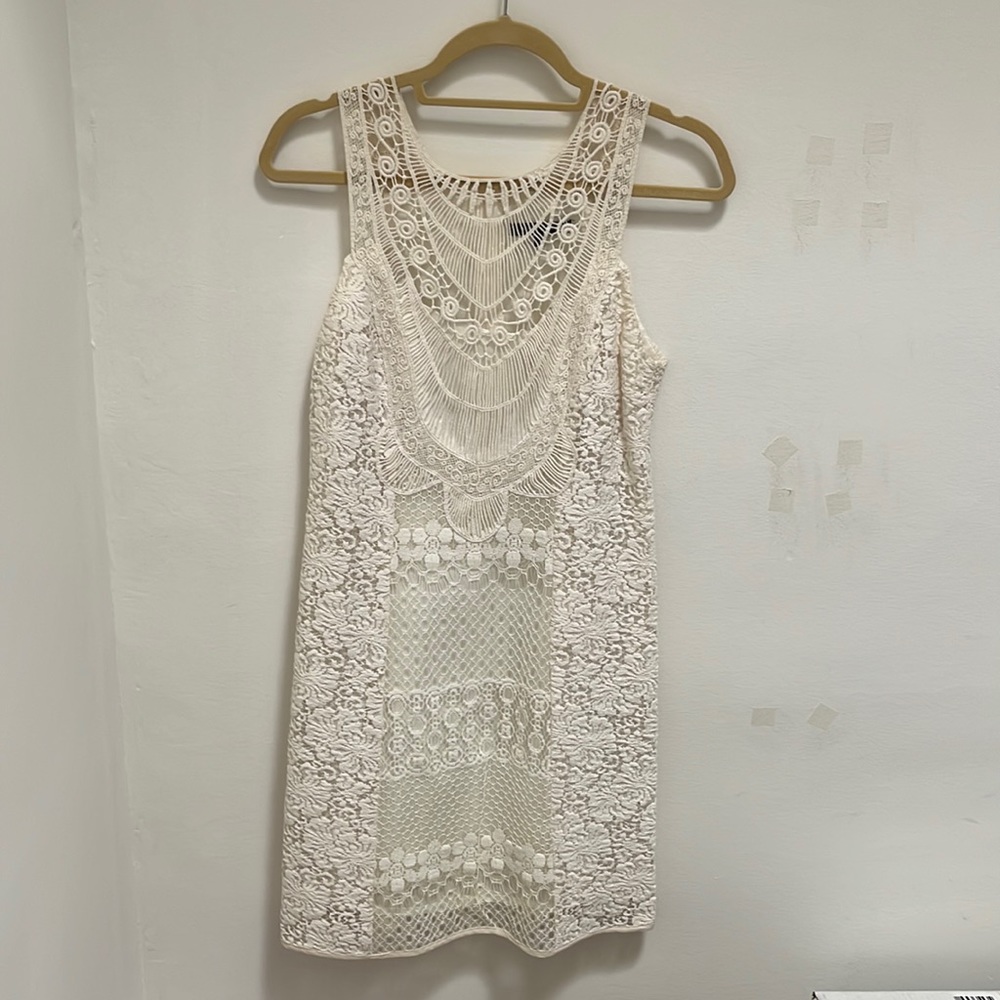 White Nanette Lepore Sleeveless Dress